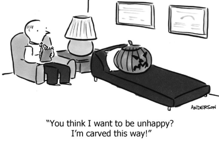 Fear replaces therapy on Halloween