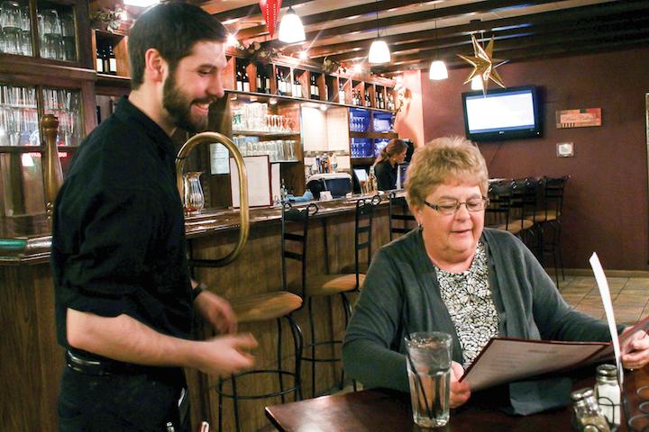 Student servers rely on tips to pay the bills
