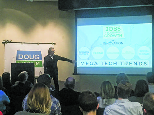 Burgum makes pitch to Grand Forks voters