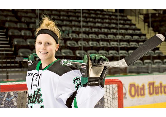 Menke and UND look for revenge against the Gophers