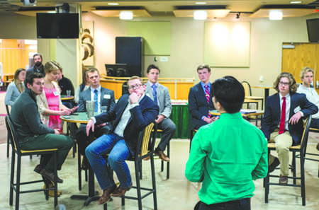 Student Government candidates attend forum