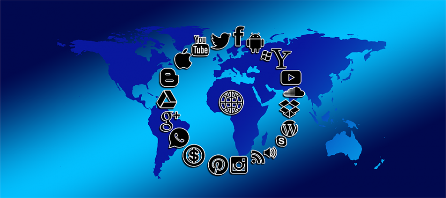 Popular social media sites commonly used by people around the world. Photo courtesy of pixabay.com