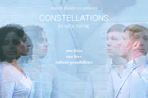 'Constellations,' a play by Nick Payne starring Nick McConnell and Nicque Robinson, runs at the Empire Arts Center October 20-22, 2016.