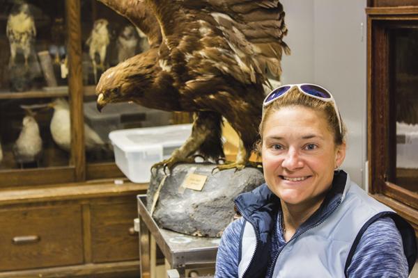 Susan Felege is an assistant professor of biology at UND. Kyle Zimmerman/ Dakota Sudent