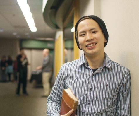 Tatsuya Koyama is a UND exchange student from Japan who has become recently interested in the Christian faith. Daniel Yun/ Dakota Student