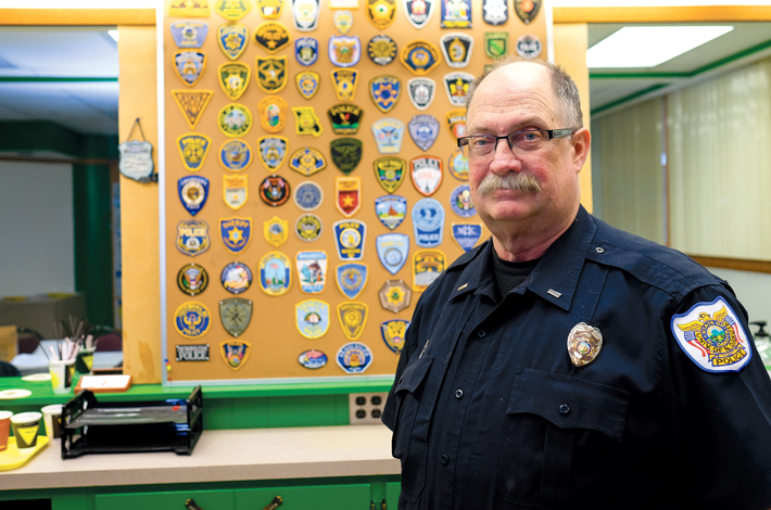 Lieutenant Don Rasmuson is a UND police officer and intellegence officer in the Department of Public Safety.