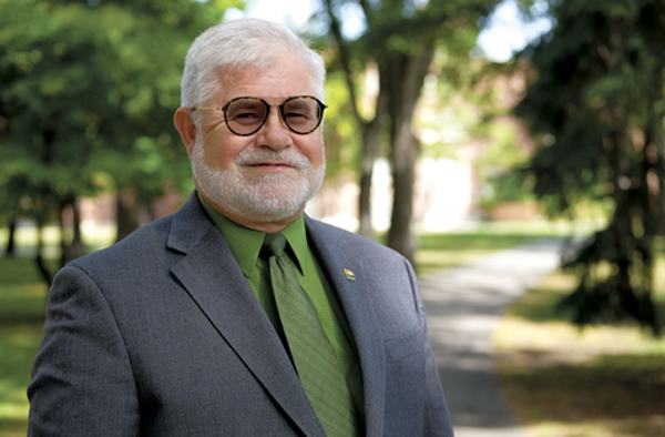 Peter Johnson, retired UND spokesman and Vice President for University & Public Affairs, will be the Grand Marshal for the 52nd Potato Bowl prade on Saturday, September 9, 2017.