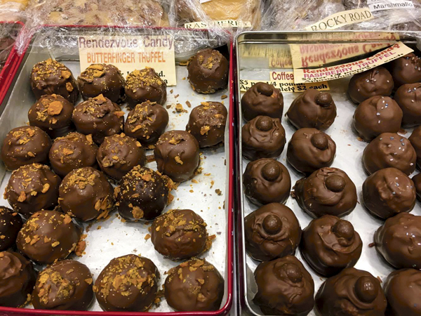 The annual Pride of Dakota event showcases products made in North Dakota, such as these chocolates from Rendezvous Candy.