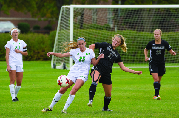 UND Soccer Falls to Bison in First Rivalry Game of the Season