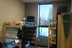 Mcvey Dorm room at University of North Dakota