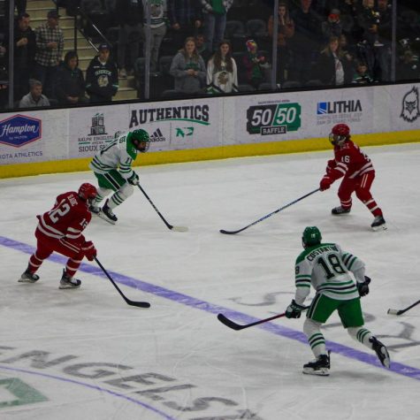 UND Hockey plays Miami in the Ralph Engelsted Arena