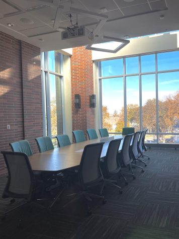 Conference room at University of North Dakota