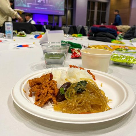 Korean food at the University of North Dakota