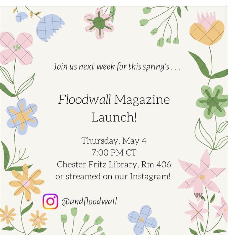 Floodwall Magazine Reading and Launch Celebration