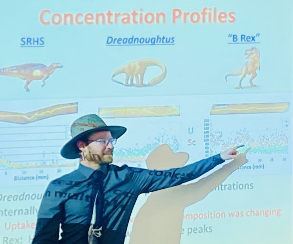 Chester Fritz Hosts Molecular Paleontology Lecture
