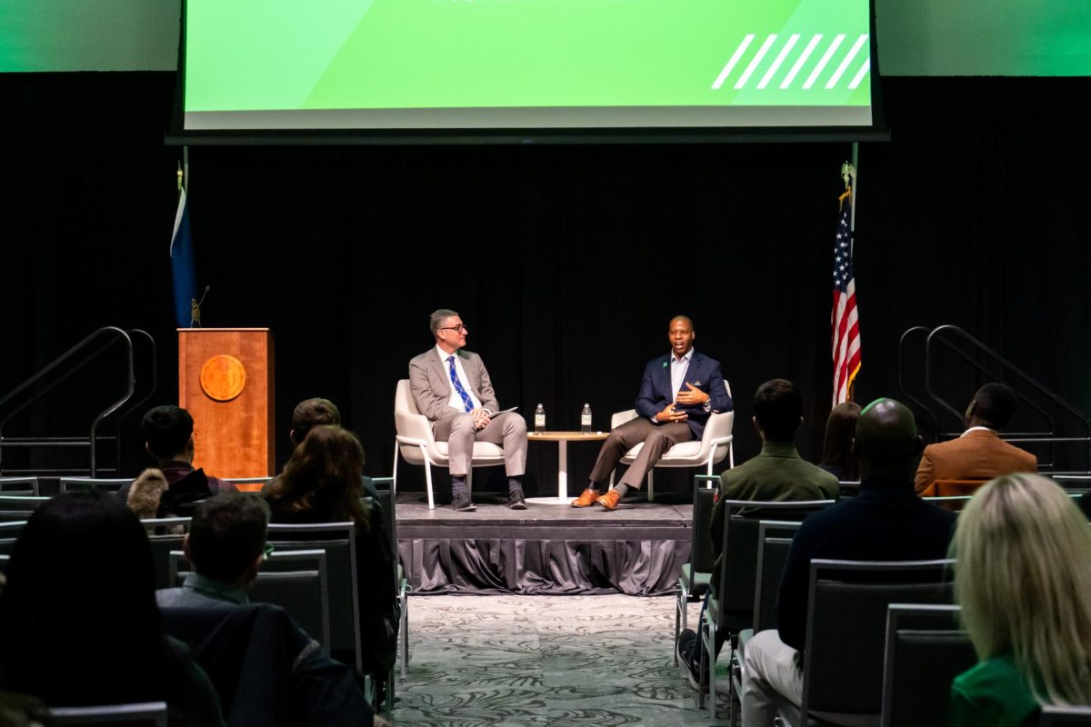 Kenyatta Ruffin Encourages UND to “Aim High”